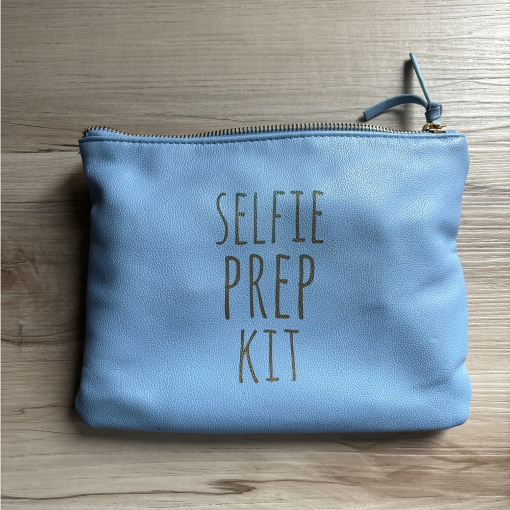 "Selfie Prep Kit" Makeup Bag